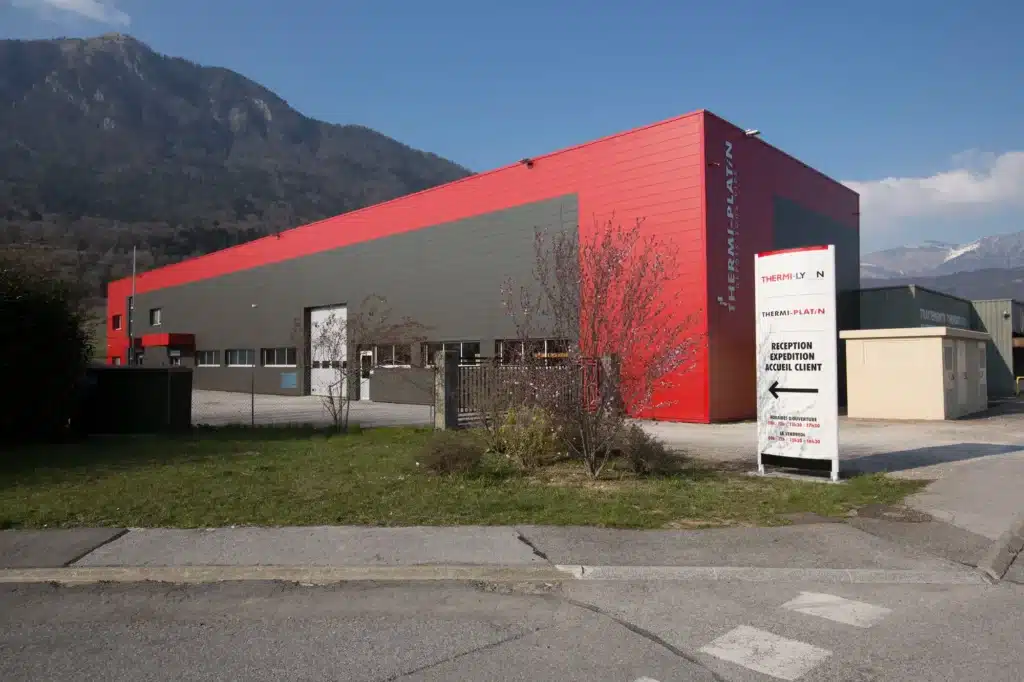 Façade de du site Thermi-Platin