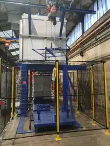 Four de traitement des alliages légers et alliage d'aluminium