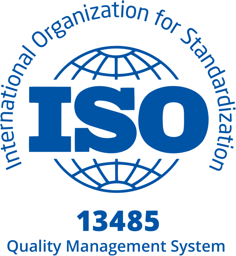 Logo de la certification ISO 13485
