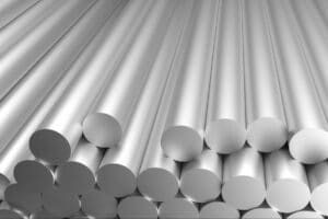 rouleaux de métal illustrant le traitement du titane